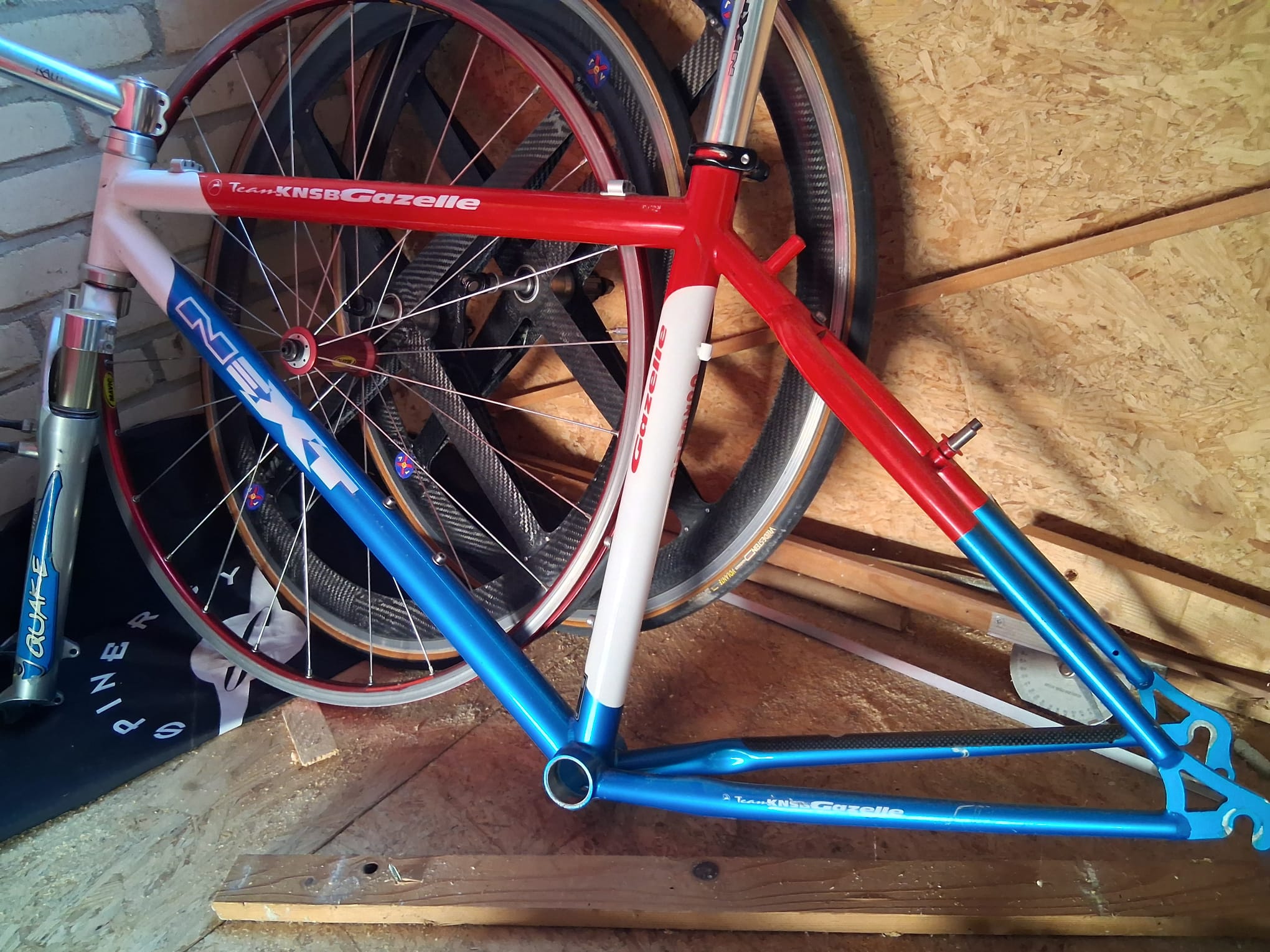 Frameset Gazelle Next mtb frameset S